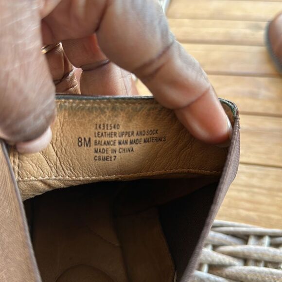 Sofft Leather Brown Heeled Chelsea Boots 8 - Picture 7 of 9